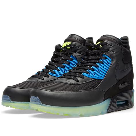 nike air max 90 sneakerboot ice black|air max 90 sneakerboot black.